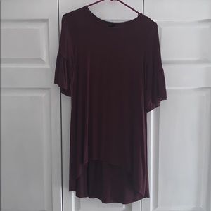 Agnes & Dora Ruffle Sleeve Tunic - Small